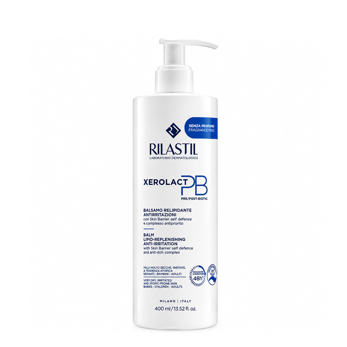 Rilastil Xerolact Pb Balm lipid replenishing 400Ml
